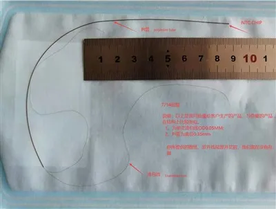 Μινιατούρα NTC Thermistor Bare-chip NTC Thermister 1τμχ/τσάντα